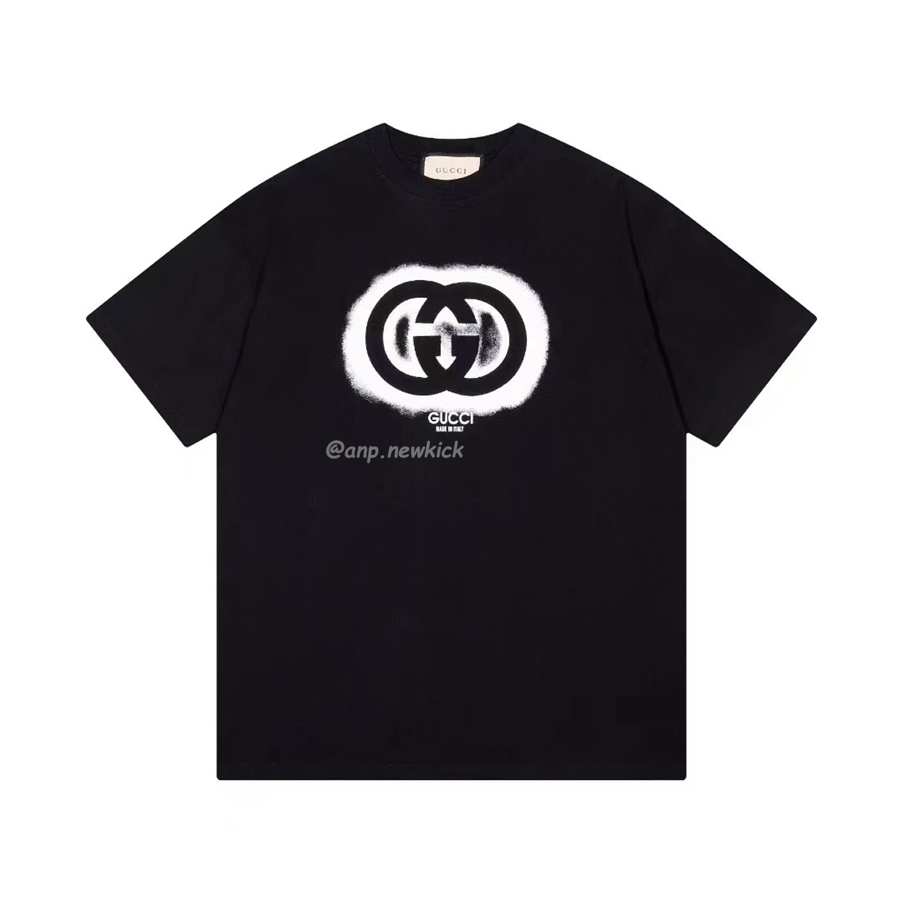 Gucci 23s Gg Logo Printing T Shirt (1) - newkick.app